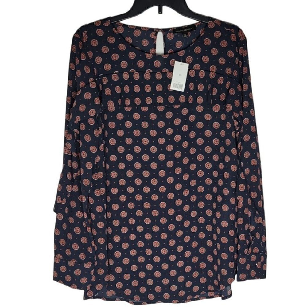 Banana Republic Top Blouse Size M - Picture 3 of 12